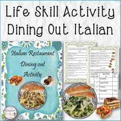 Italian Restaurant Dining Out Activity